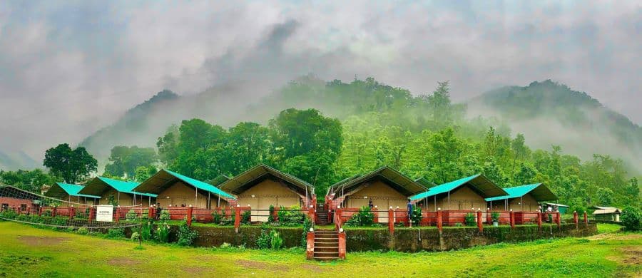 Camping at Rishikesh: Riverside Bliss and Mountain Adventures