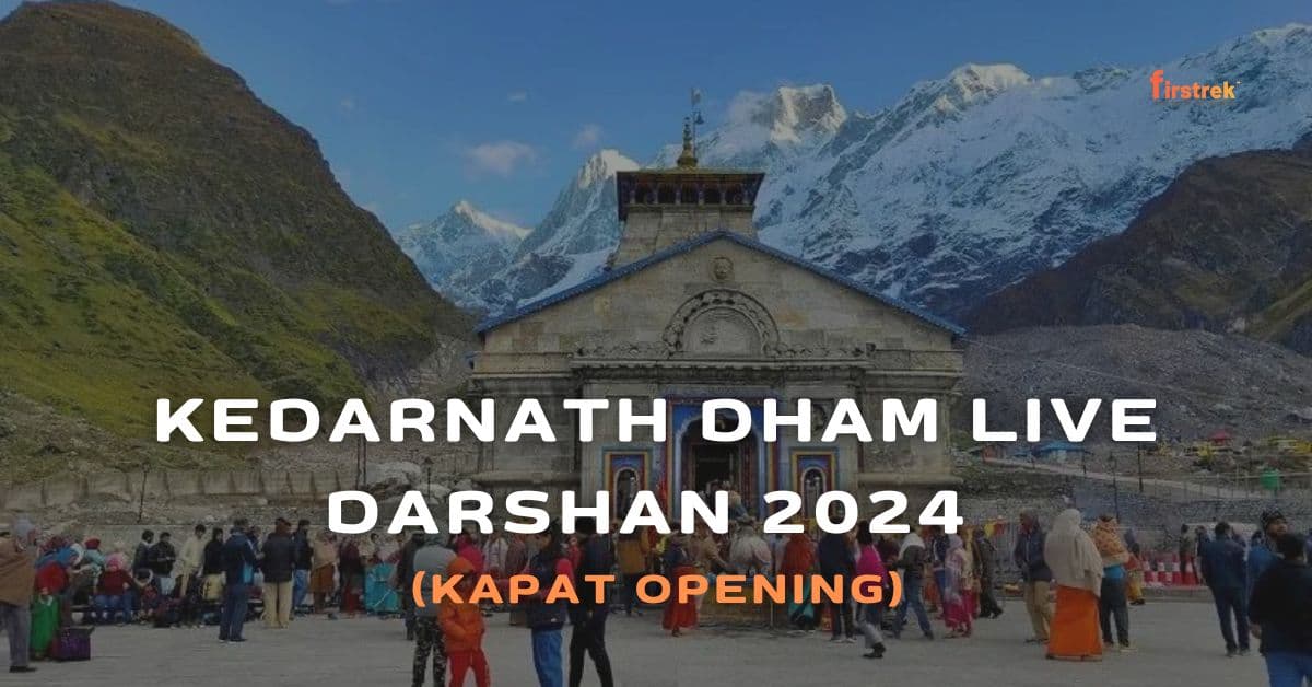 Kedarnath Dham Live Darshan Today &#8211; Kapat Opening 2025