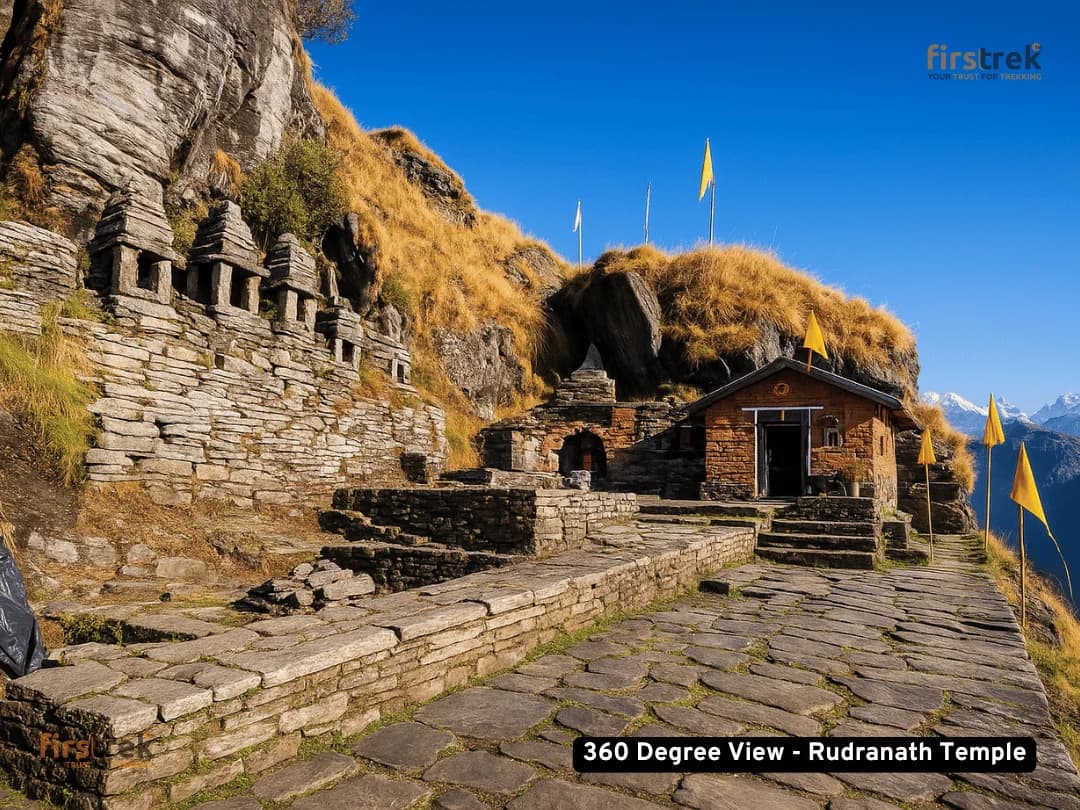 Rudranath Trek - Gallery image Rudranath Temple